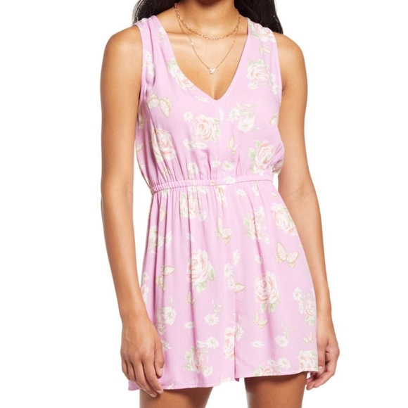 NWT BP. Woven Sleeveless V-Neck Romper size XSmall. - Picture 1 of 6